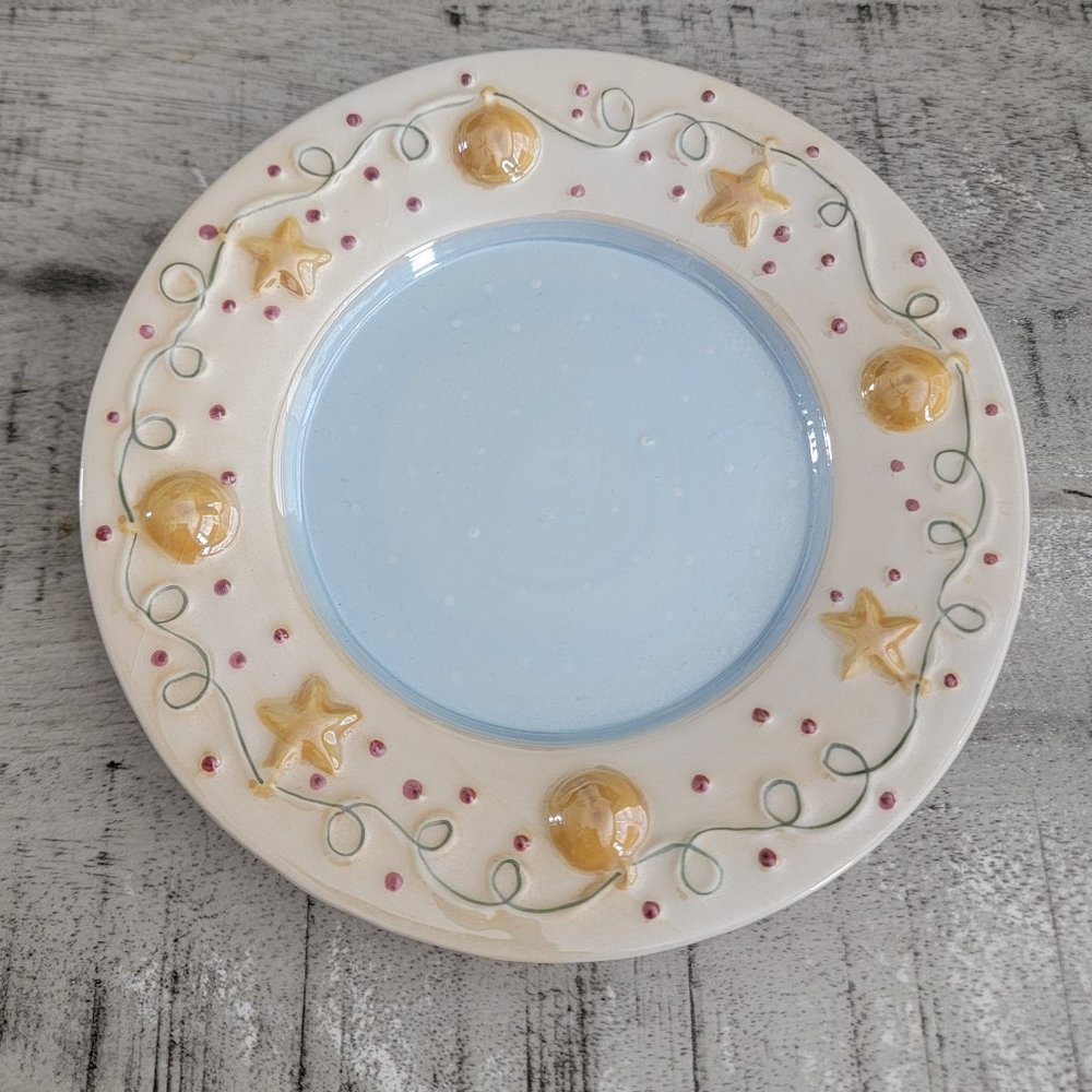 Yankee Candle Holiday Candle Plate